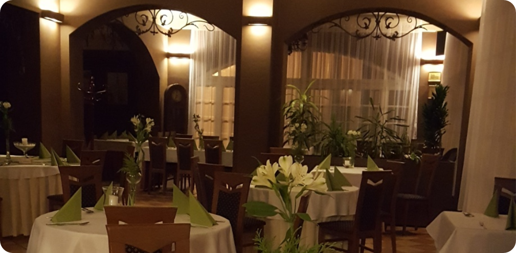zacisze wnętrze restauracji